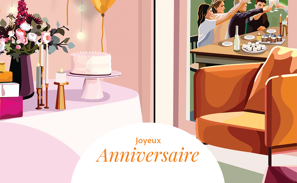 Carte cadeau Anniversaire